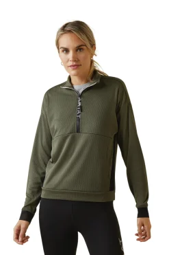 Ariat Breathe 1/2 Zip Genser for kvinner