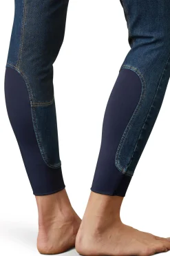 Ariat Halo Denim dames helforsterkede ridebukser
