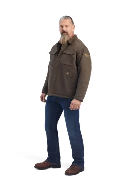 Ariat Rebar DuraCanvas Sherpa Lined jakke til herre