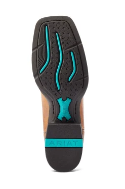 Ariat Round Up Back Zip dame westernstøvler med glidelås
