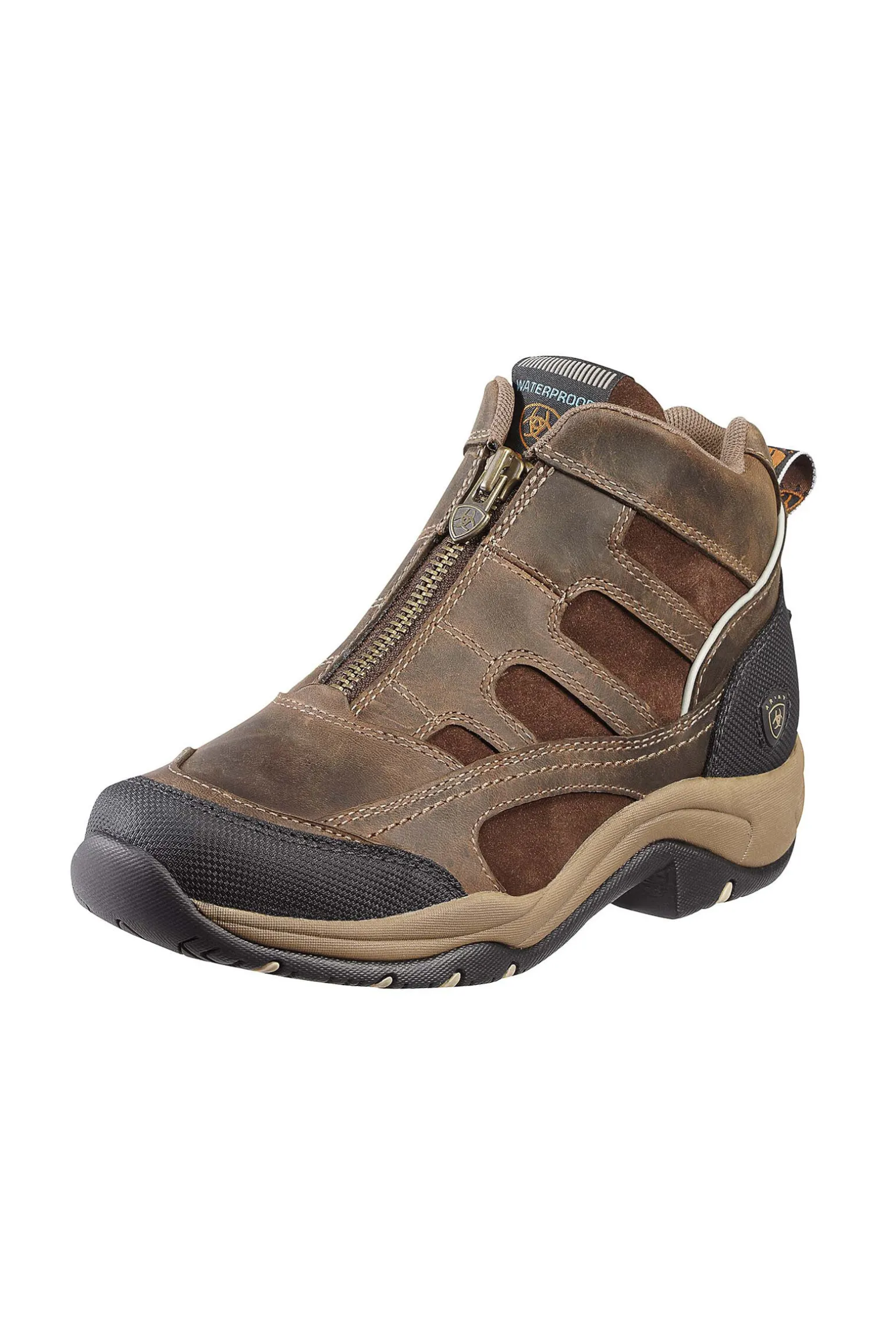 Ariat Terrain vanntette støvler for damer med glidelås, perfekt for gårdsarbeid
