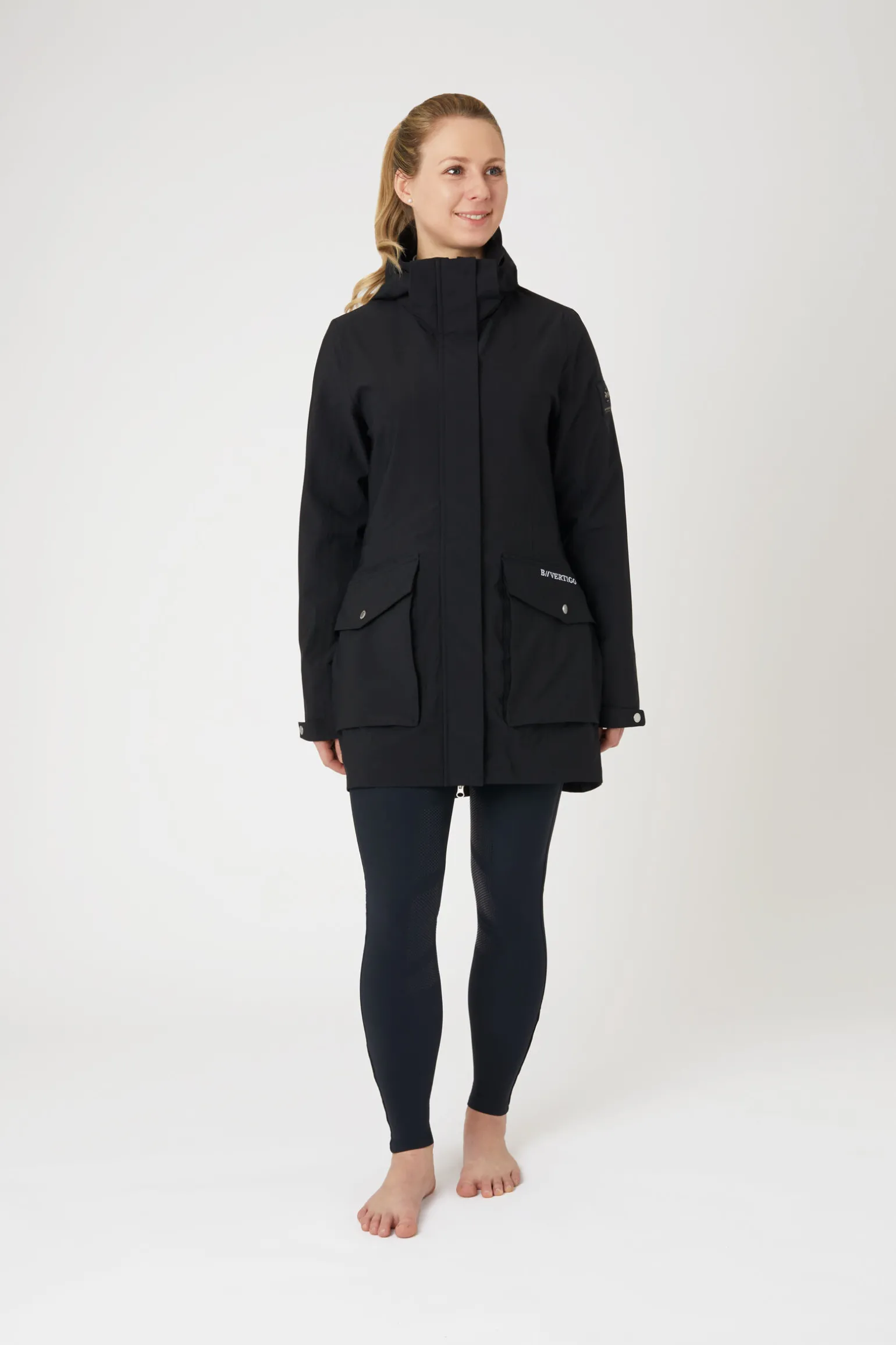 B Vertigo Caroline lang ridejakke, dame