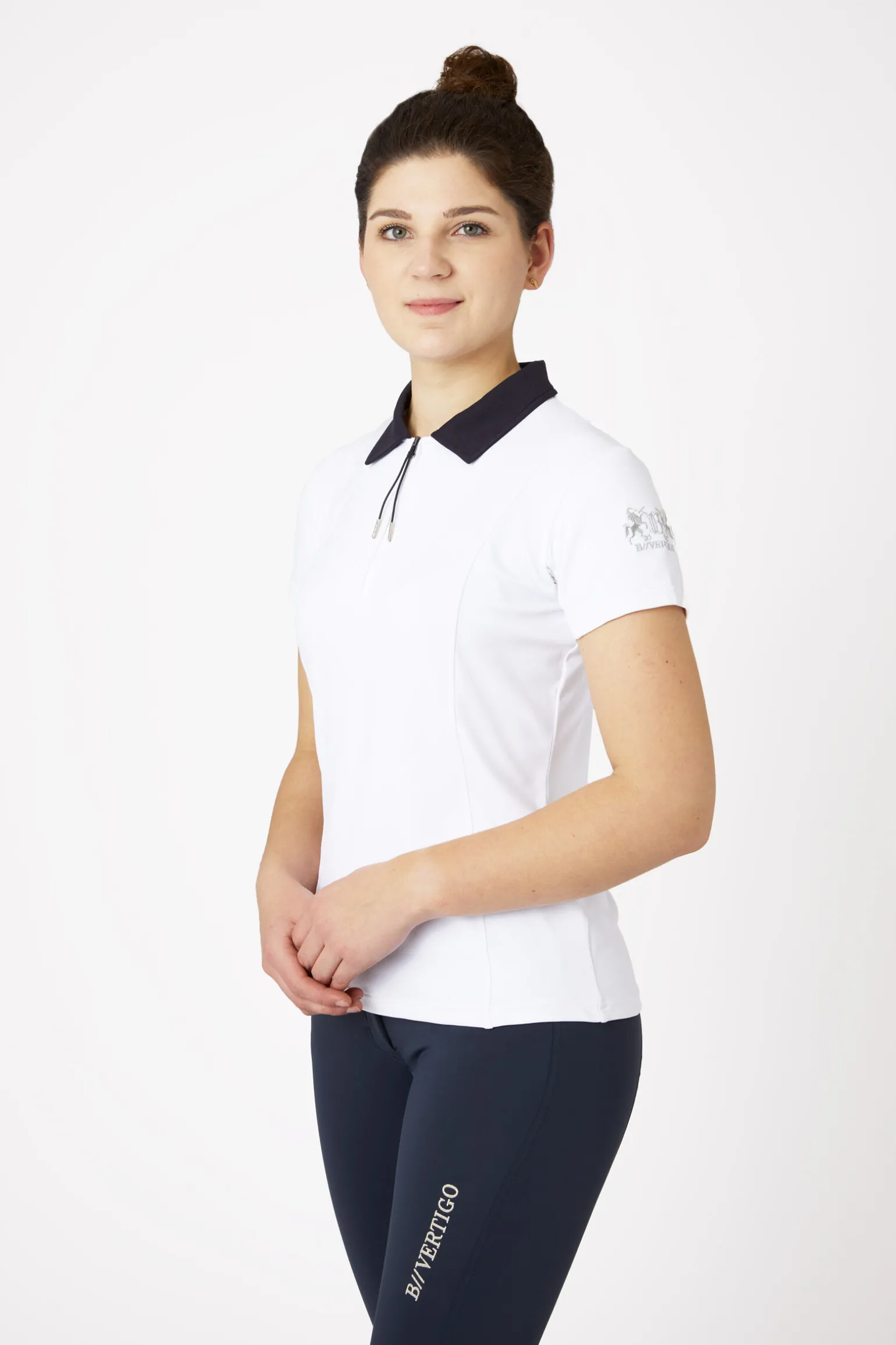 B Vertigo Claudine kortermet poloskjorte, dame