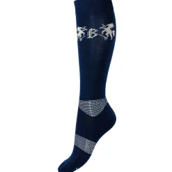 B Vertigo Geox vinter-ridestrømper i Merino-ullmix