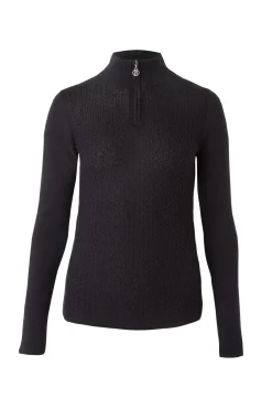 B Vertigo Ruth strikket pullover med glidelås