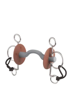 Beris Short Pelham with Tongue Port Bar