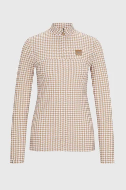 Boss Rachel treningsskjorte Houndstooth