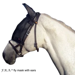 F.R.A. Freedom Riding Articles Cavallo fluemaske med ører