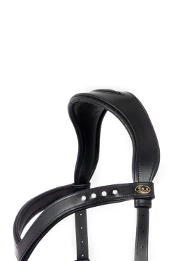 F.R.A. Freedom Riding Articles Glory sidepull med tøyler (system 3), svart