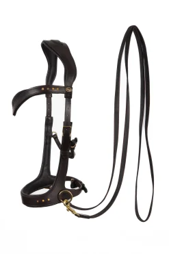 F.R.A. Freedom Riding Articles Glory sidepull med tøyler (system 3), brunt