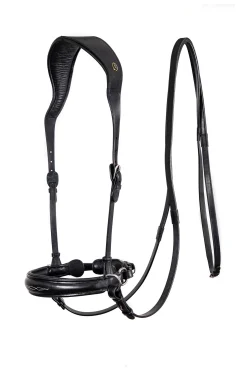 F.R.A. Freedom Riding Articles Alizée Mistral bittløst hodelag med tøyler (system 3)