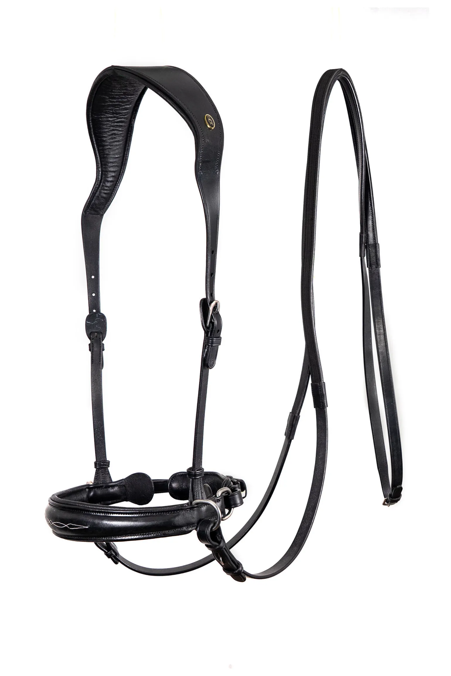 F.R.A. Freedom Riding Articles Alizée Mistral bittløst hodelag med tøyler (system 3)