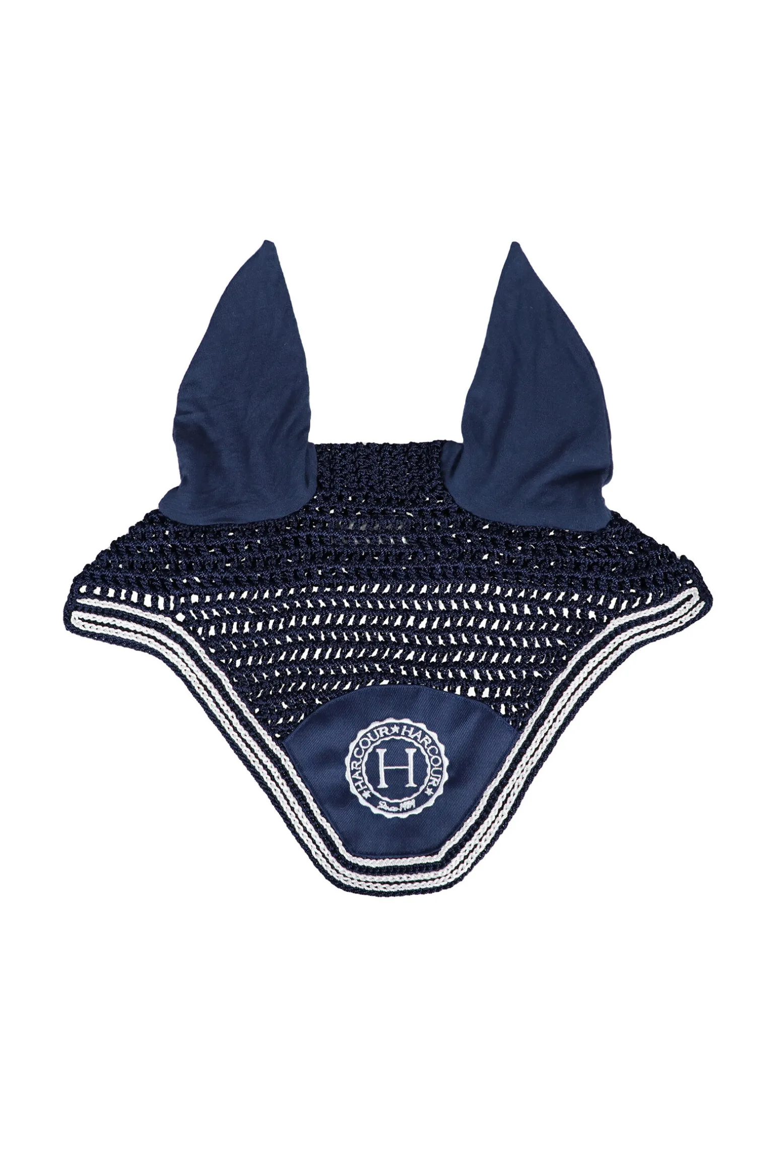 Harcour Set Surf Dressage Sadel Pad & Fleek Fly Hood