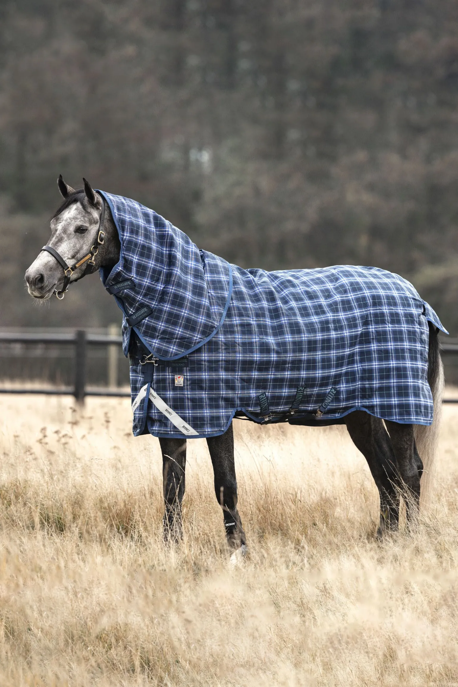 Horseware Rhino Plus Vari-Layer utedekken med avtakbar halsdel, 250 g