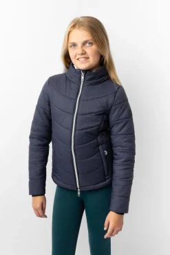 Horze Astrid vattert ridejakke for barn