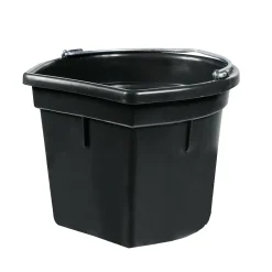 Horze Flat Back bøtte