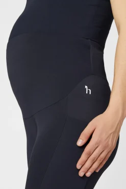 Horze Ginny helforsterkede ridetights med silikon og mobillomme, mammaklær