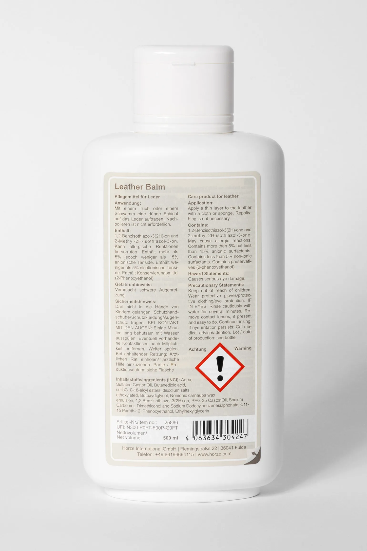 Horze Lærbalsam, 500 ml