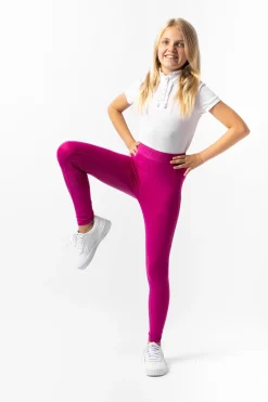 Horze Madison tights, helforsterket med silikon, barn
