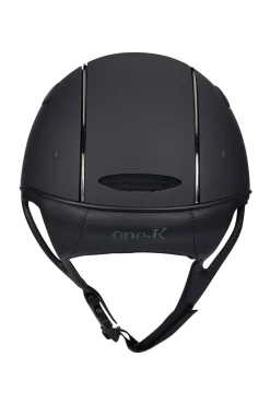 OneK Defender Pro Matt Chrome ridehjelm