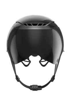 Pikeur Abus AirLuxe Chrome ridehjelm med lengre brem