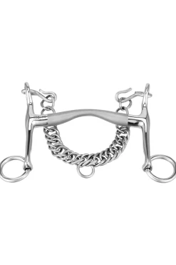 Sprenger Satinox kandarstang, 14 mm, 5 cm sjenkler