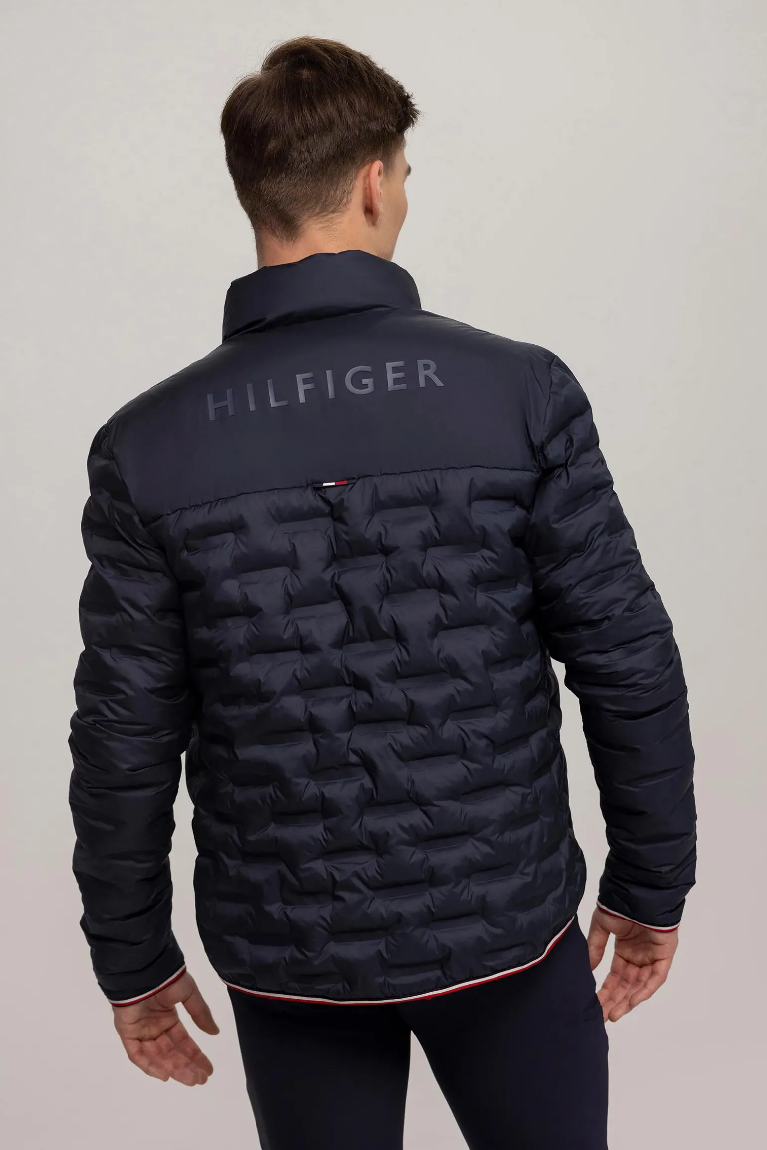 Tommy Hilfiger Equestrian Charleston herre steppjakke