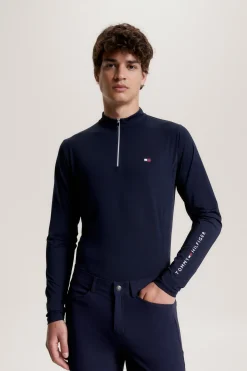 Tommy Hilfiger Equestrian Wellington Langarmet 1/4 Glidelås Treningstopp