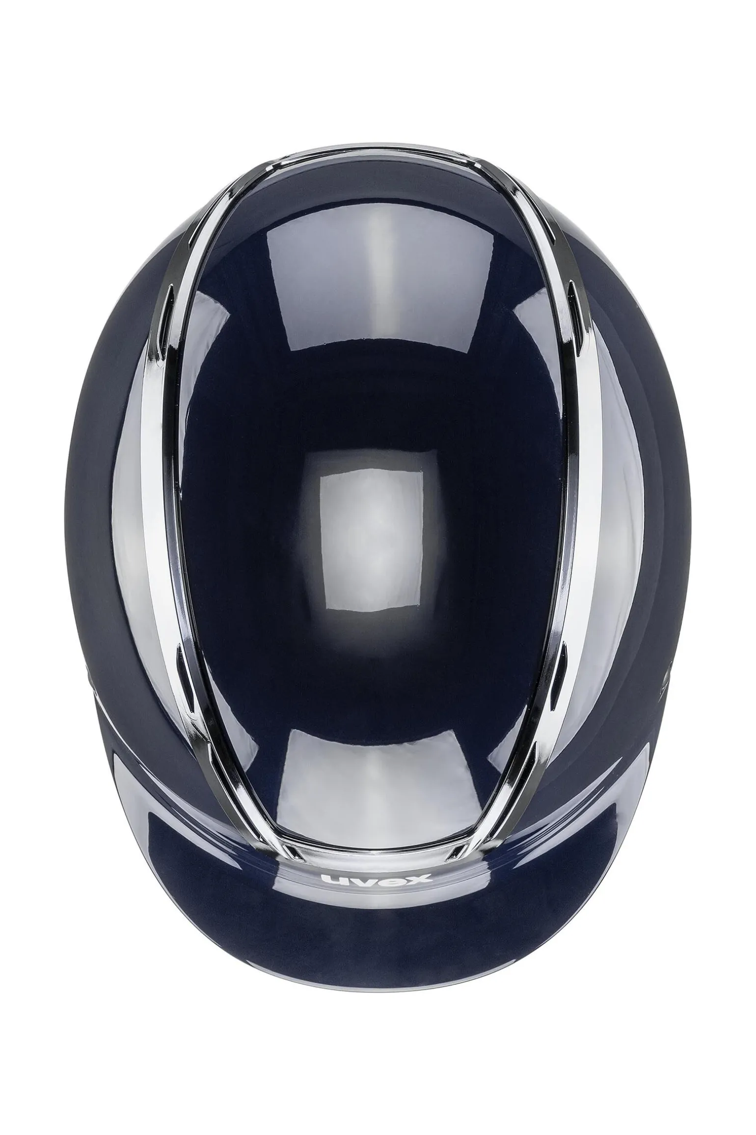 Uvex Exxeed Shiny Chrome Ridehjelm