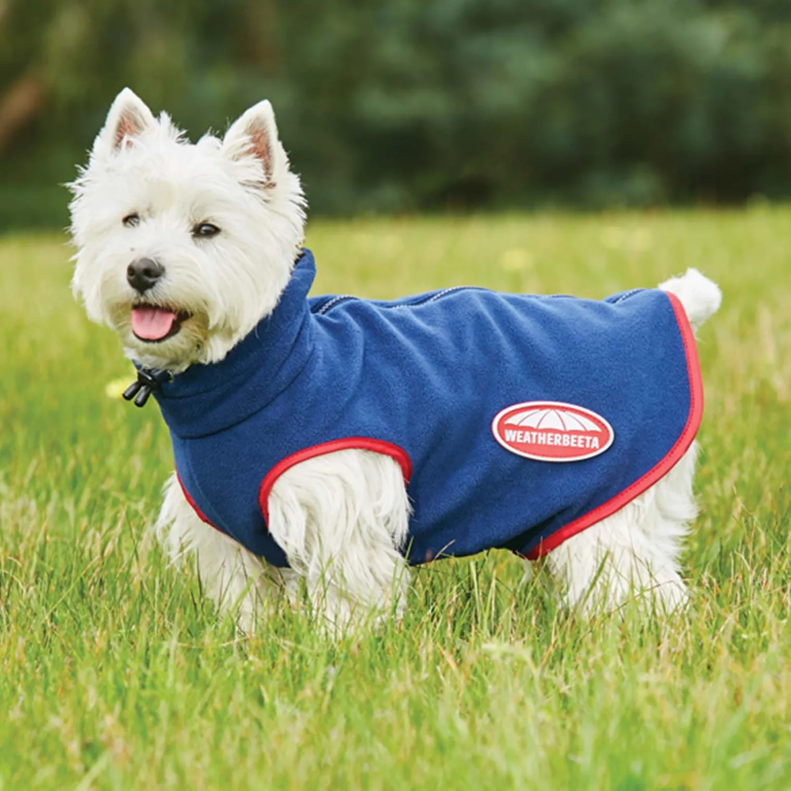 Weatherbeeta Comfitec hundedekken i fleece med glidelås